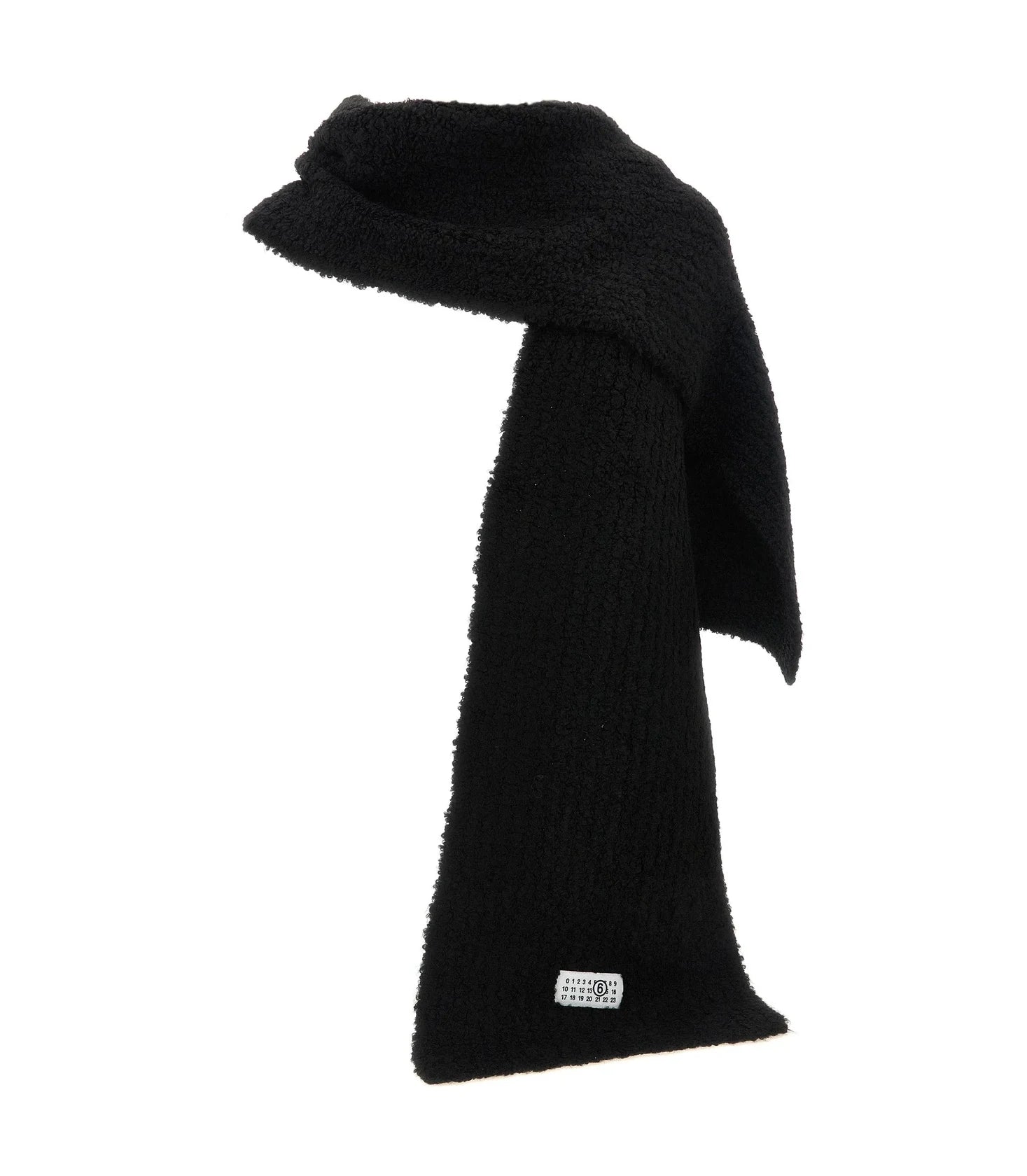 MM6 Maison Margiela Scarves & Shawl in black, Acrylic