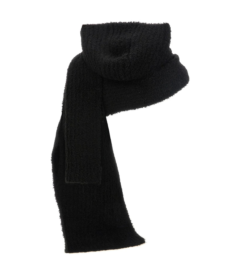 MM6 Maison Margiela Scarves & Shawl in black, Acrylic — view 2