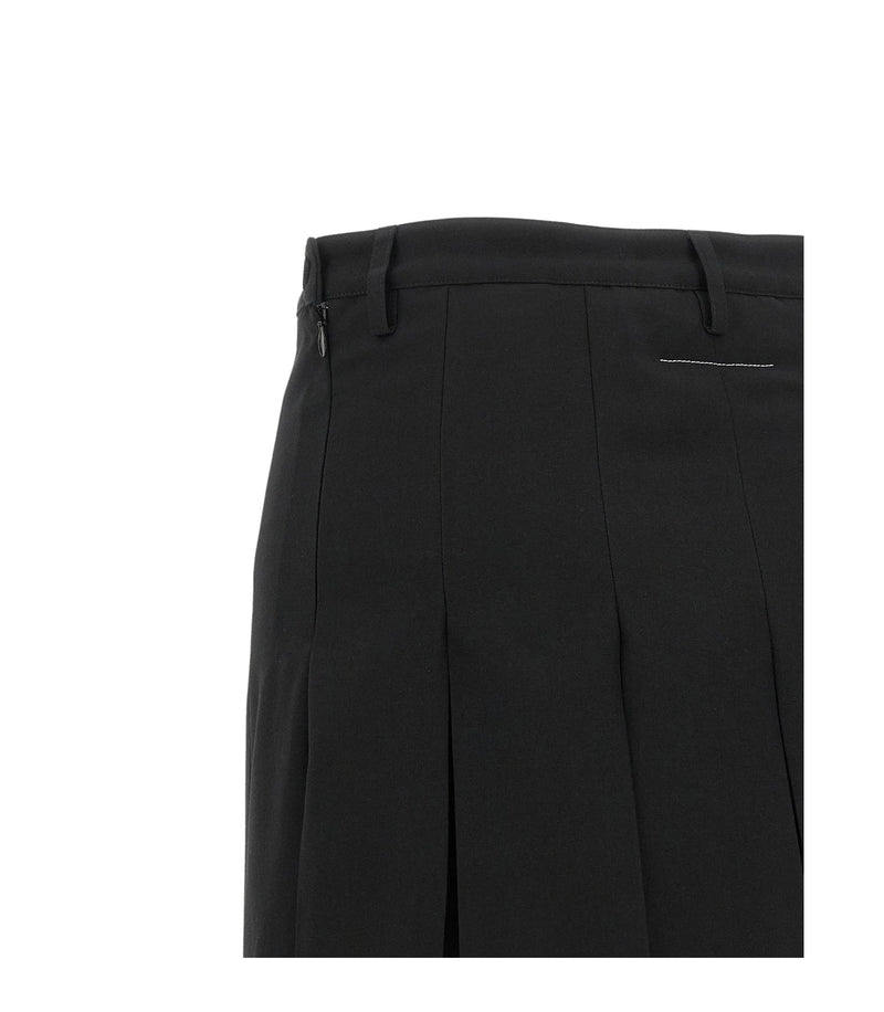MM6 Maison Margiela Skirt in black, Polyester — view 4