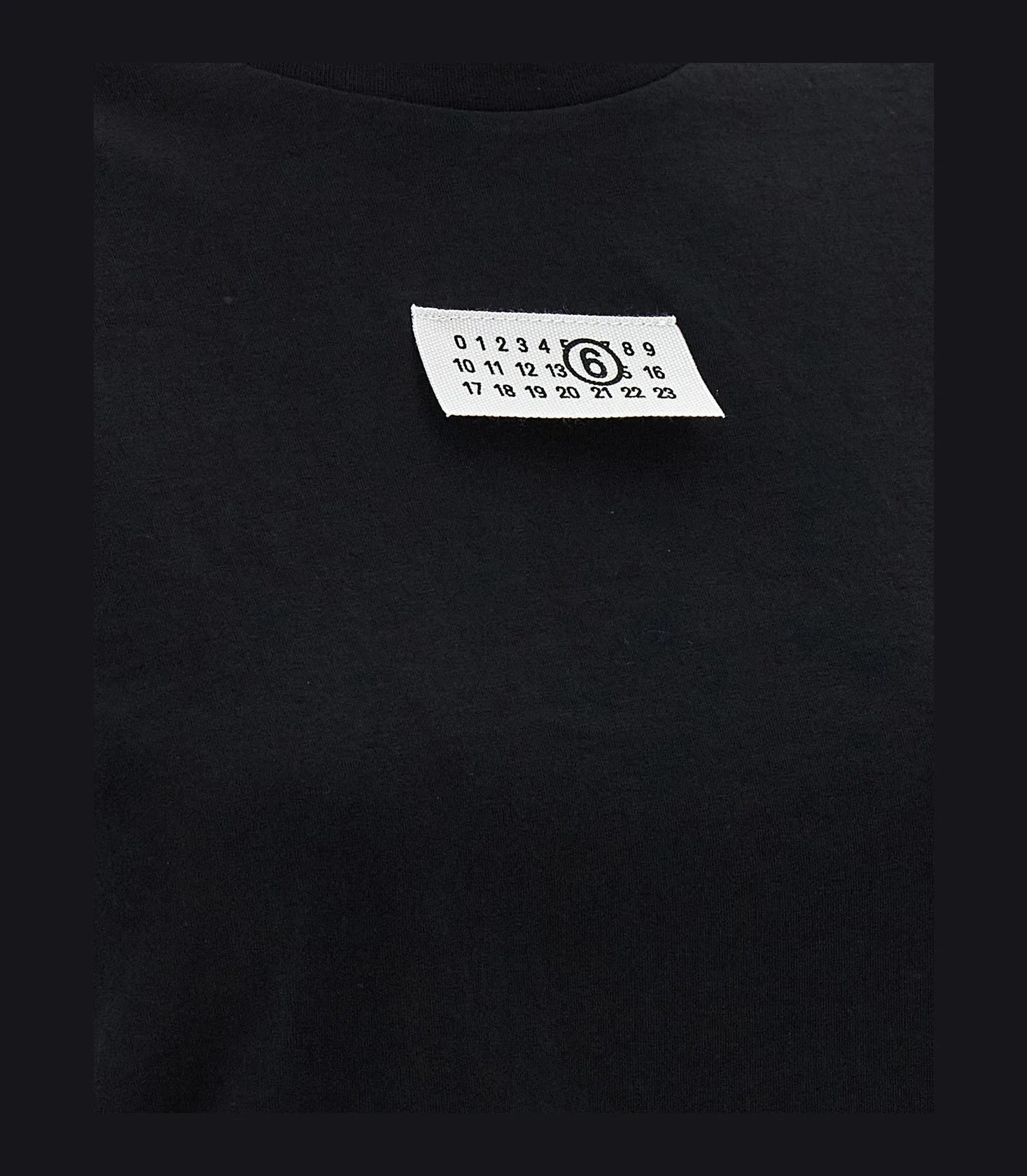 MM6 Maison Margiela T-Shirt in black, Cotton — view 4