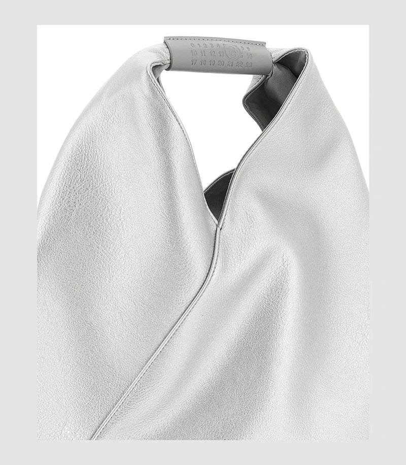 MM6 Maison Margiela Tote Bag in silver, Polyurethane — view 3