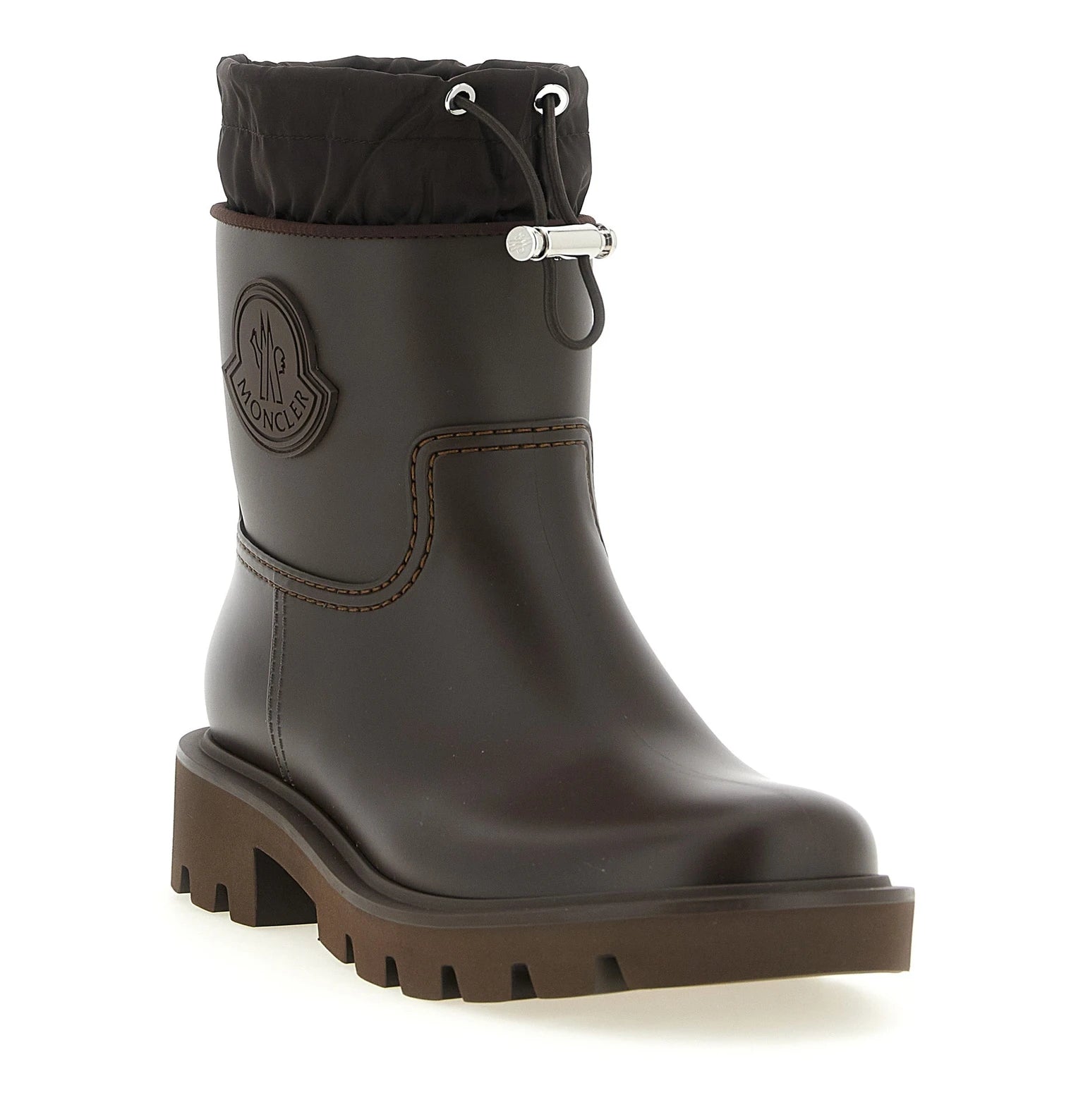 Moncler Ankle Boots in brown, Pvc — view 2