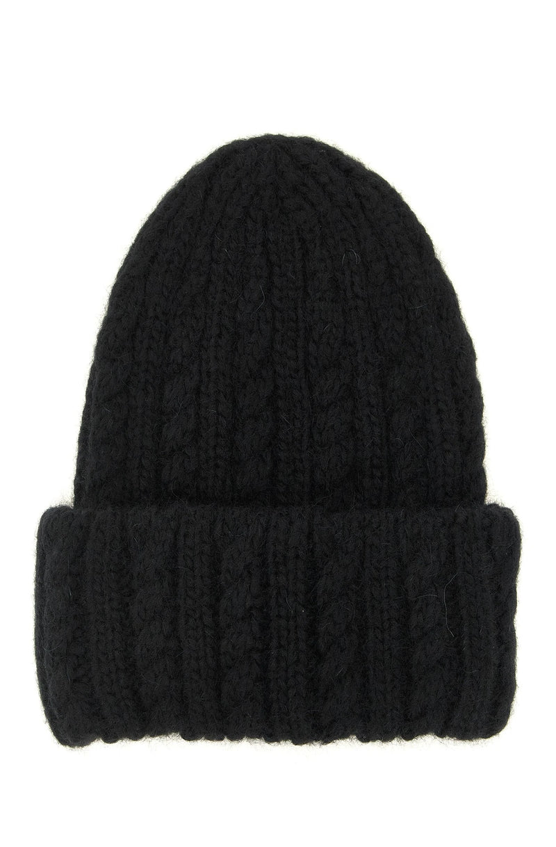 Moncler Beanie in black, Alpaca — view 2