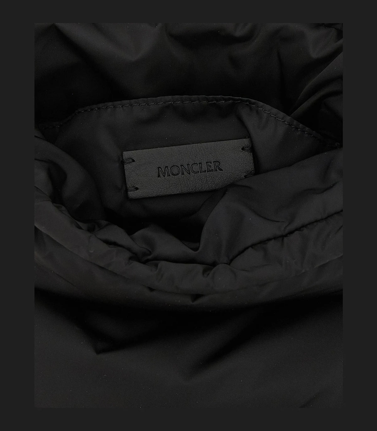Moncler Bucket Bag in black, Polyamide — view 4