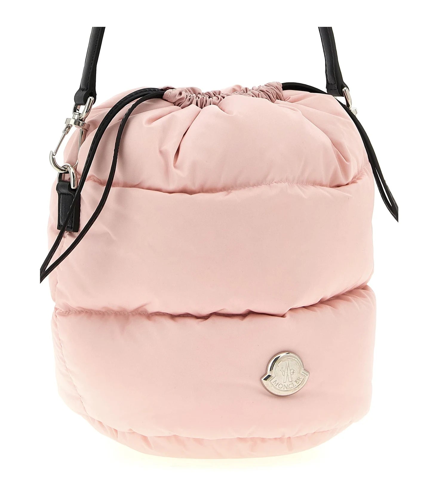 Moncler Bucket Bag in pink, Polyamide — view 3