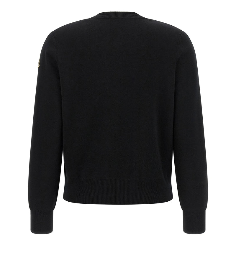 Moncler Cardigan in black, Polyamide — view 2