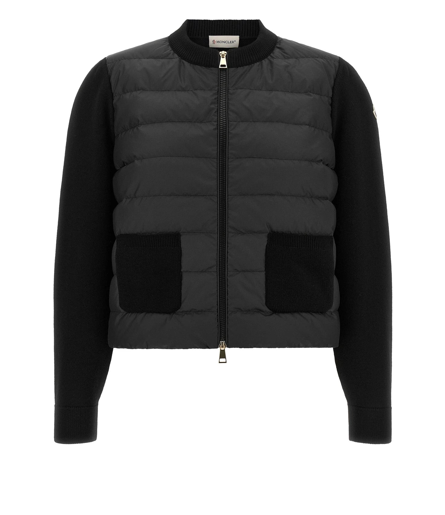 Moncler Cardigan in black, Polyester