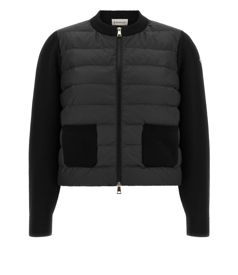 Moncler Cardigan in black, Polyester