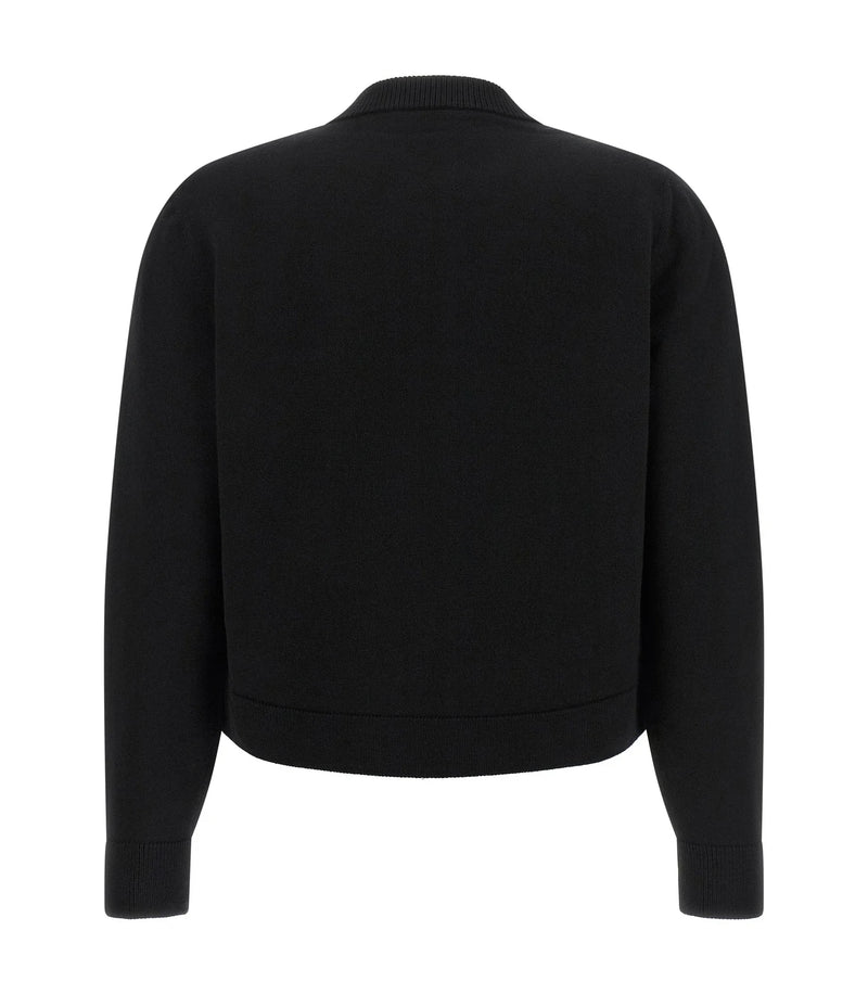 Moncler Cardigan in black, Polyester — view 2