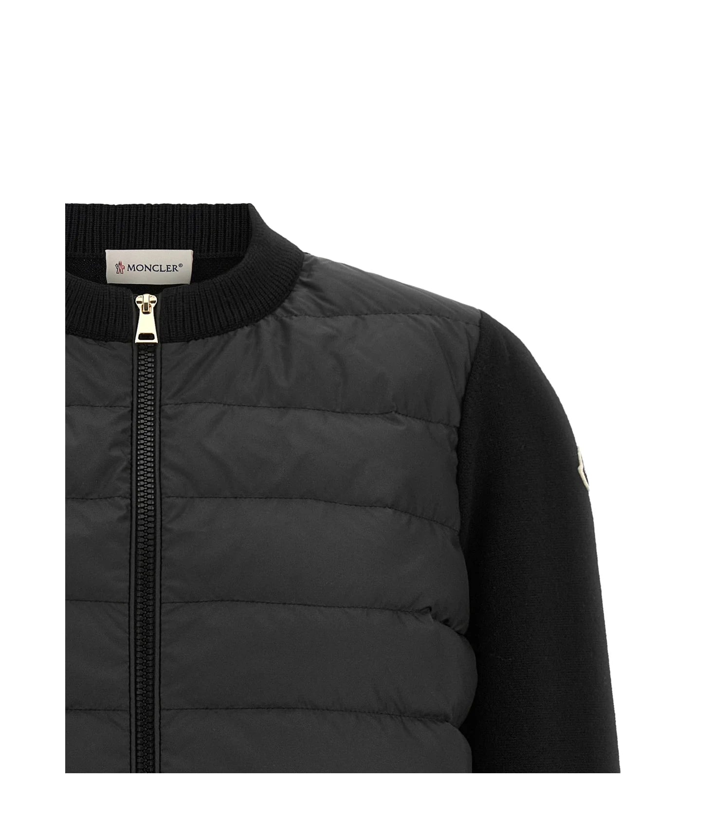 Moncler Cardigan in black, Polyester — view 3