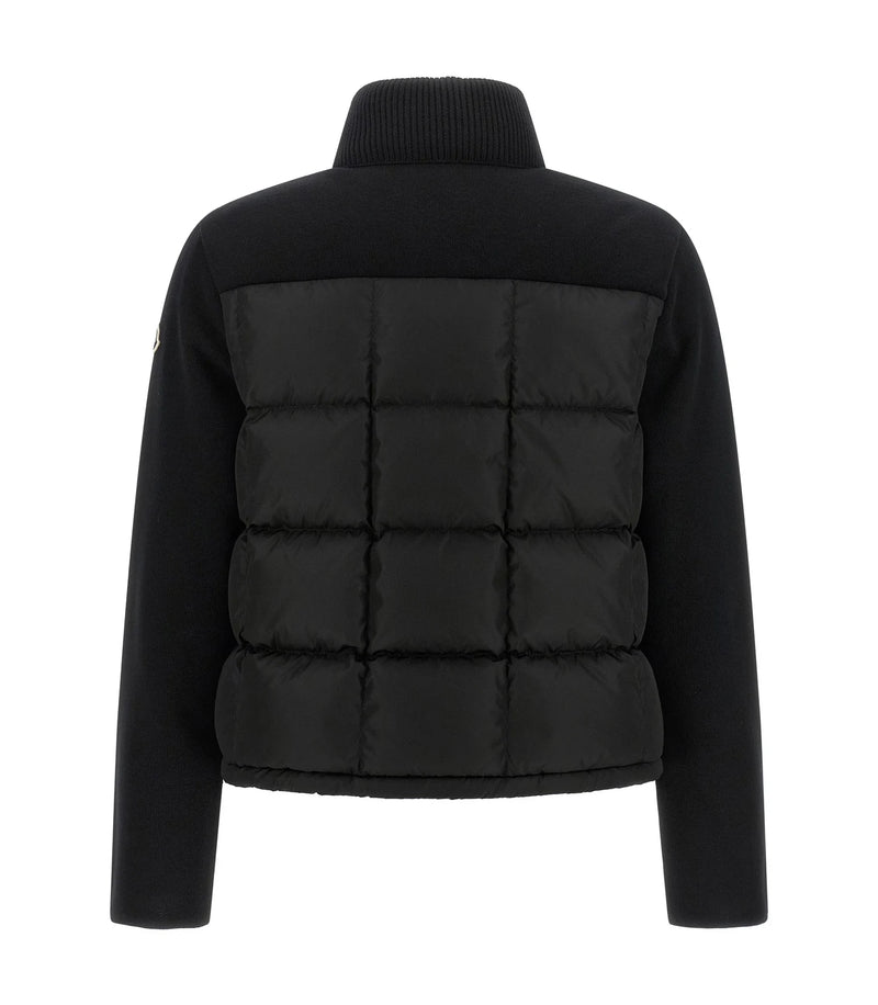 Moncler Cardigan in black, Virgin Wool — view 2