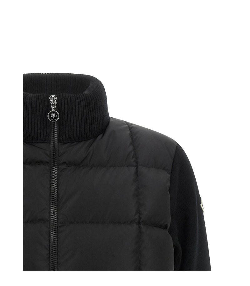 Moncler Cardigan in black, Virgin Wool — view 3