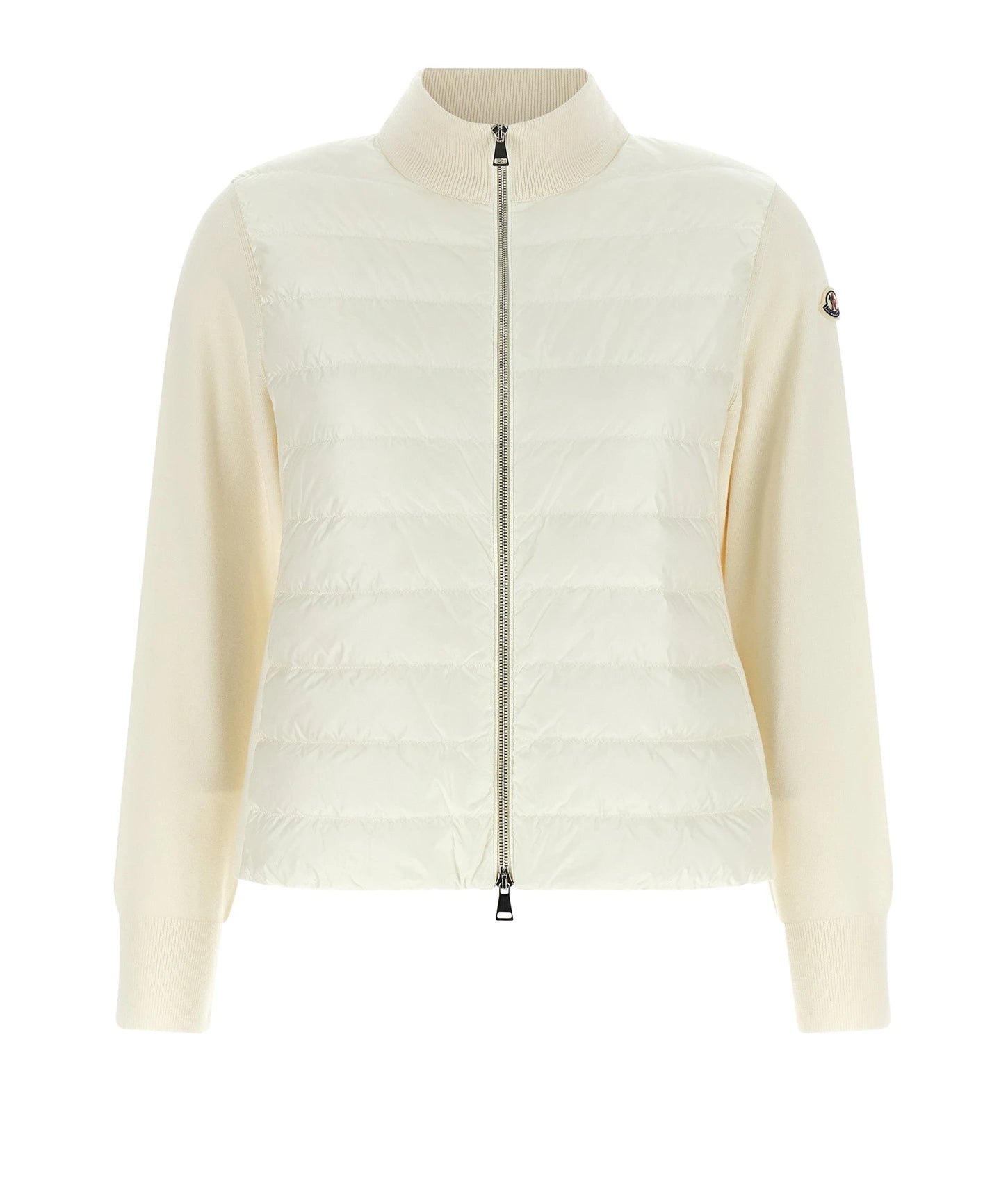 Moncler Cardigan in white, Polyamide