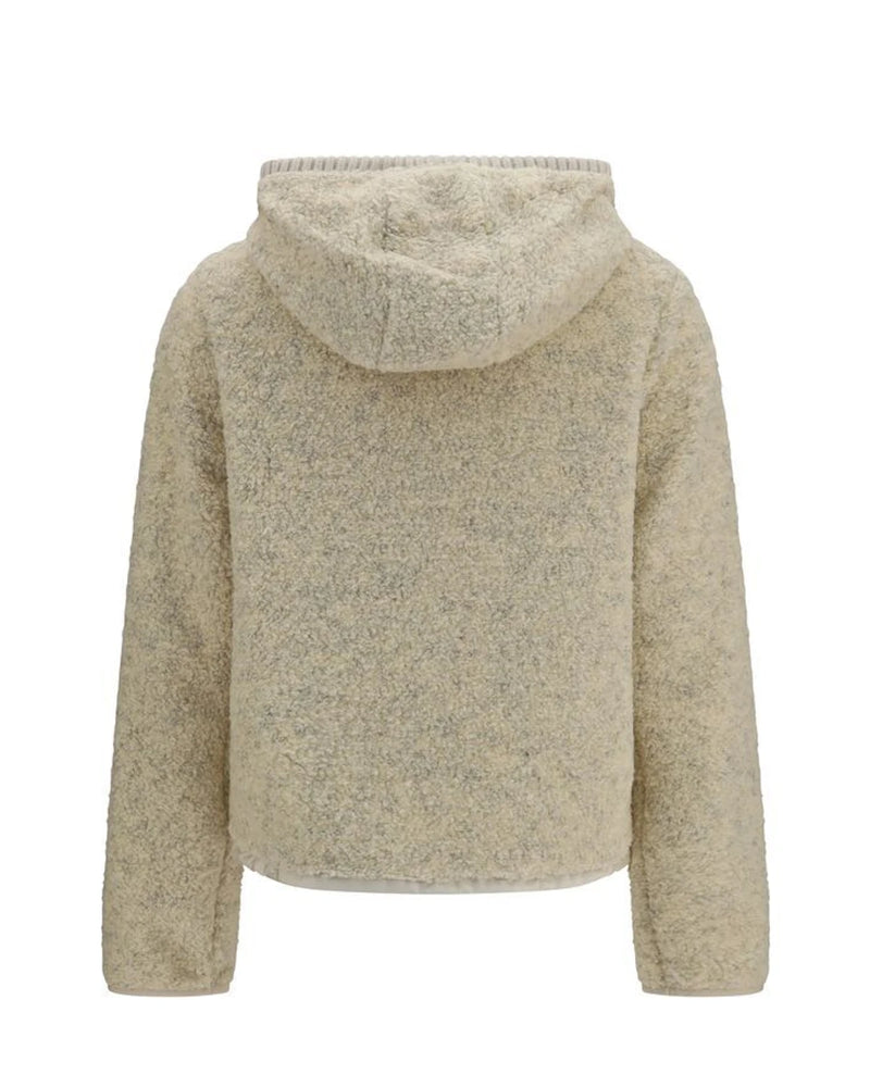 Moncler Hoodie in beige — view 2