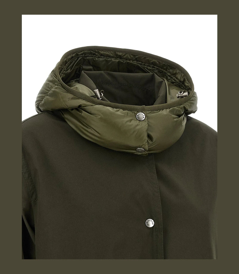 Moncler Parka in brown — view 7