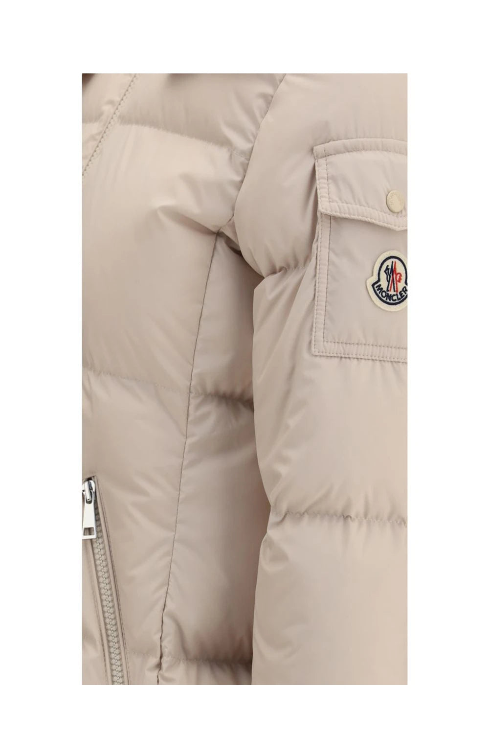 Moncler Puffer Jacket in beige, Polyester — view 3