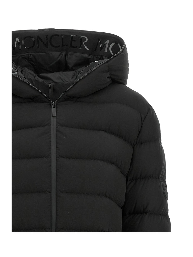 Moncler Puffer Jacket in black, Polyester — view 3