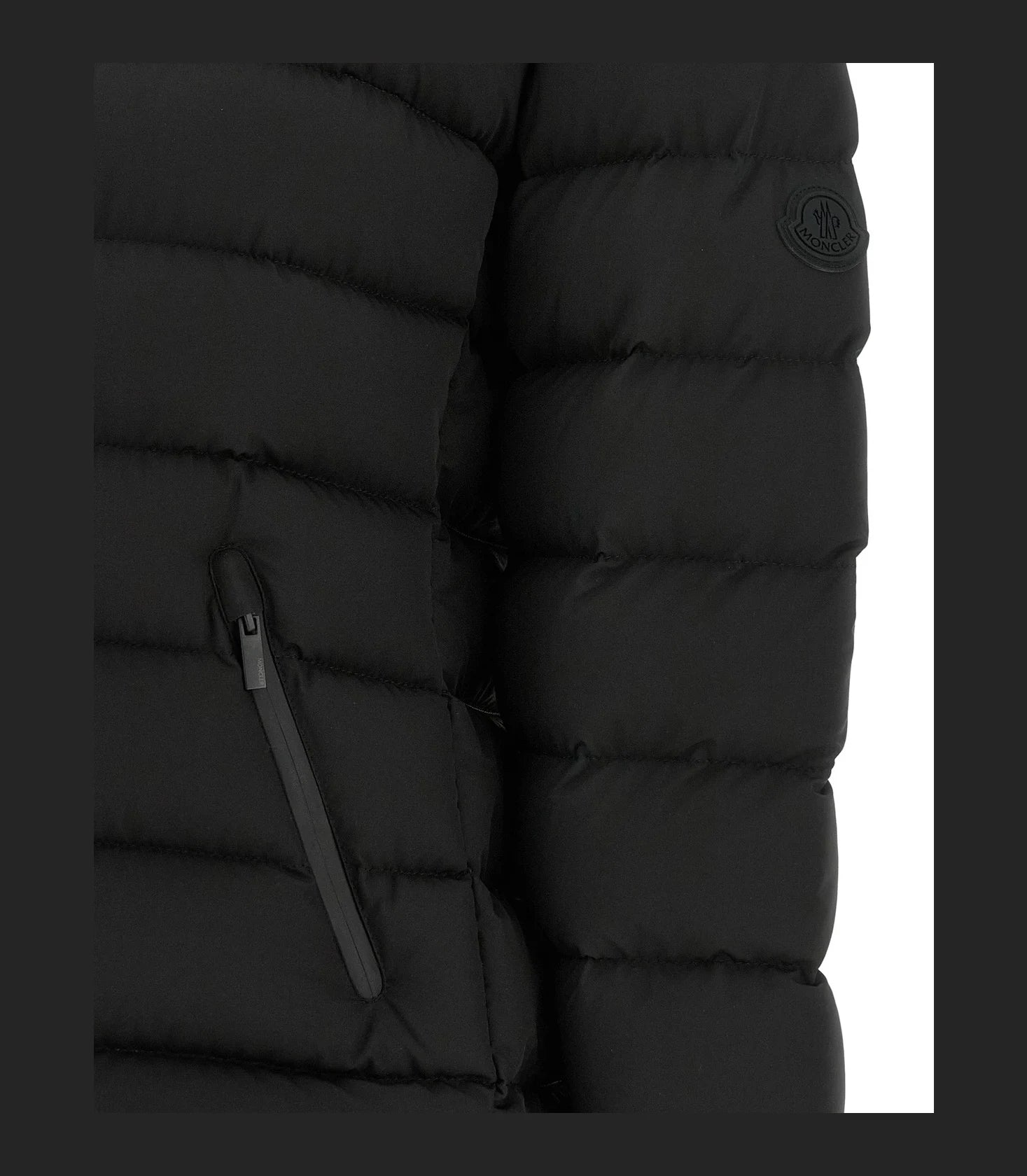 Moncler Puffer Jacket in black, Polyester — view 4