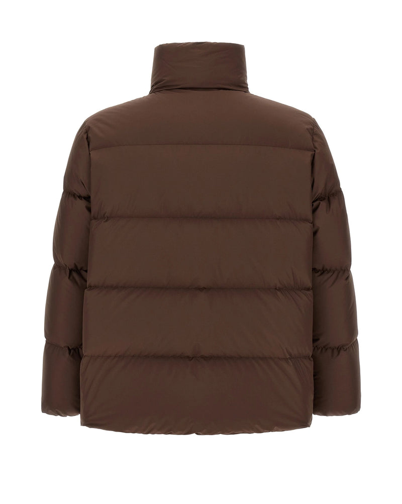 Moncler Puffer Jacket in brown, Polyester — view 2