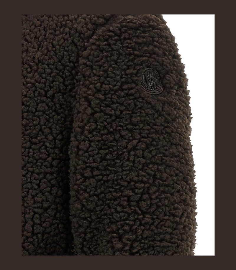 Moncler Puffer Jacket in brown, Polyester — view 4