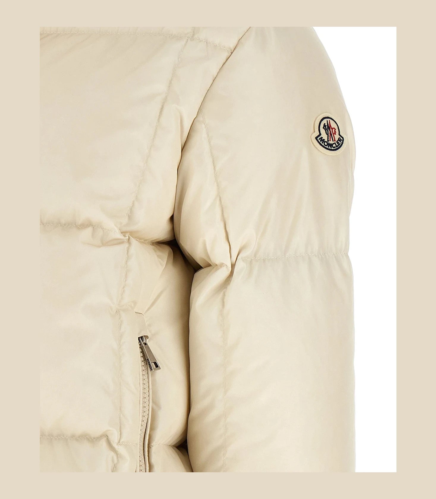 Moncler Puffer Jacket in white, Polyamide — view 5