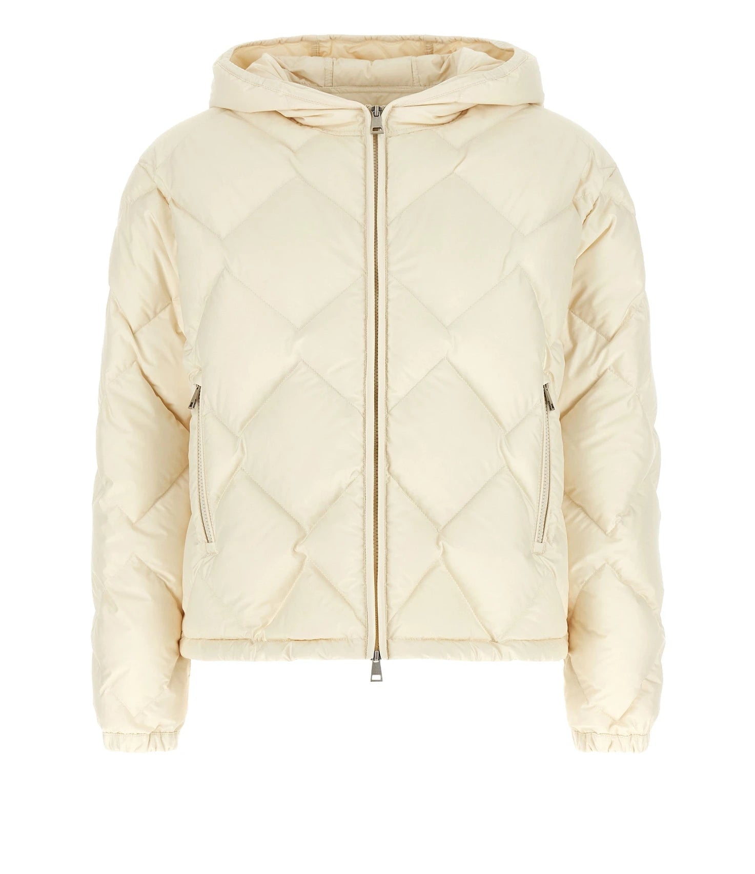 Moncler Puffer Jacket in white, Polyester