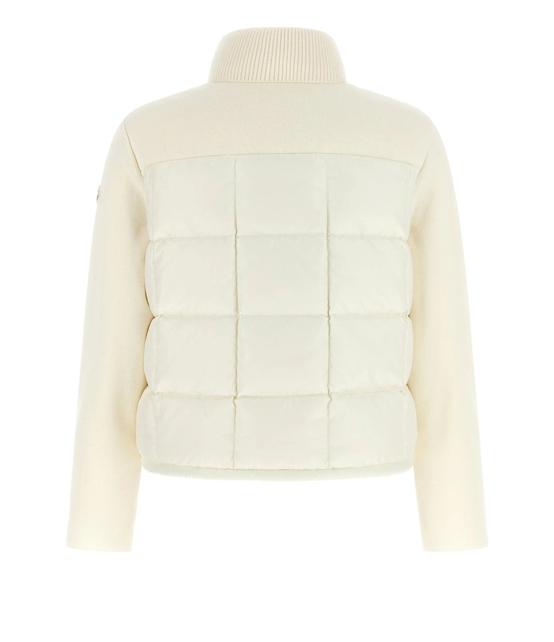 Moncler Puffer Jacket in white, Virgin Wool — view 2