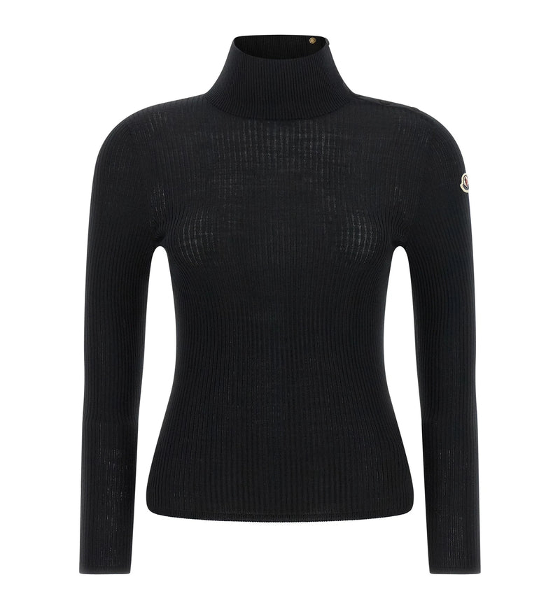Moncler Sweater in black, Virgin Wool