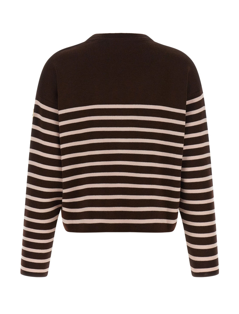 Moncler Sweater in white, Virgin Wool — view 2