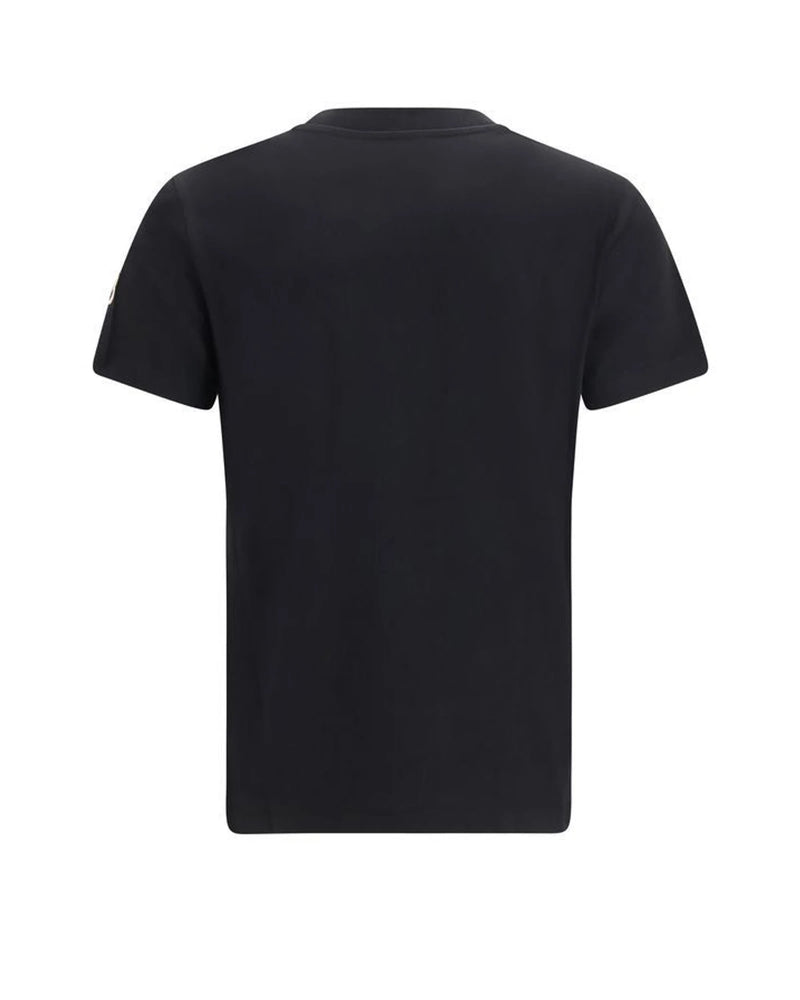 Moncler T-Shirt in black, Cotton — view 2