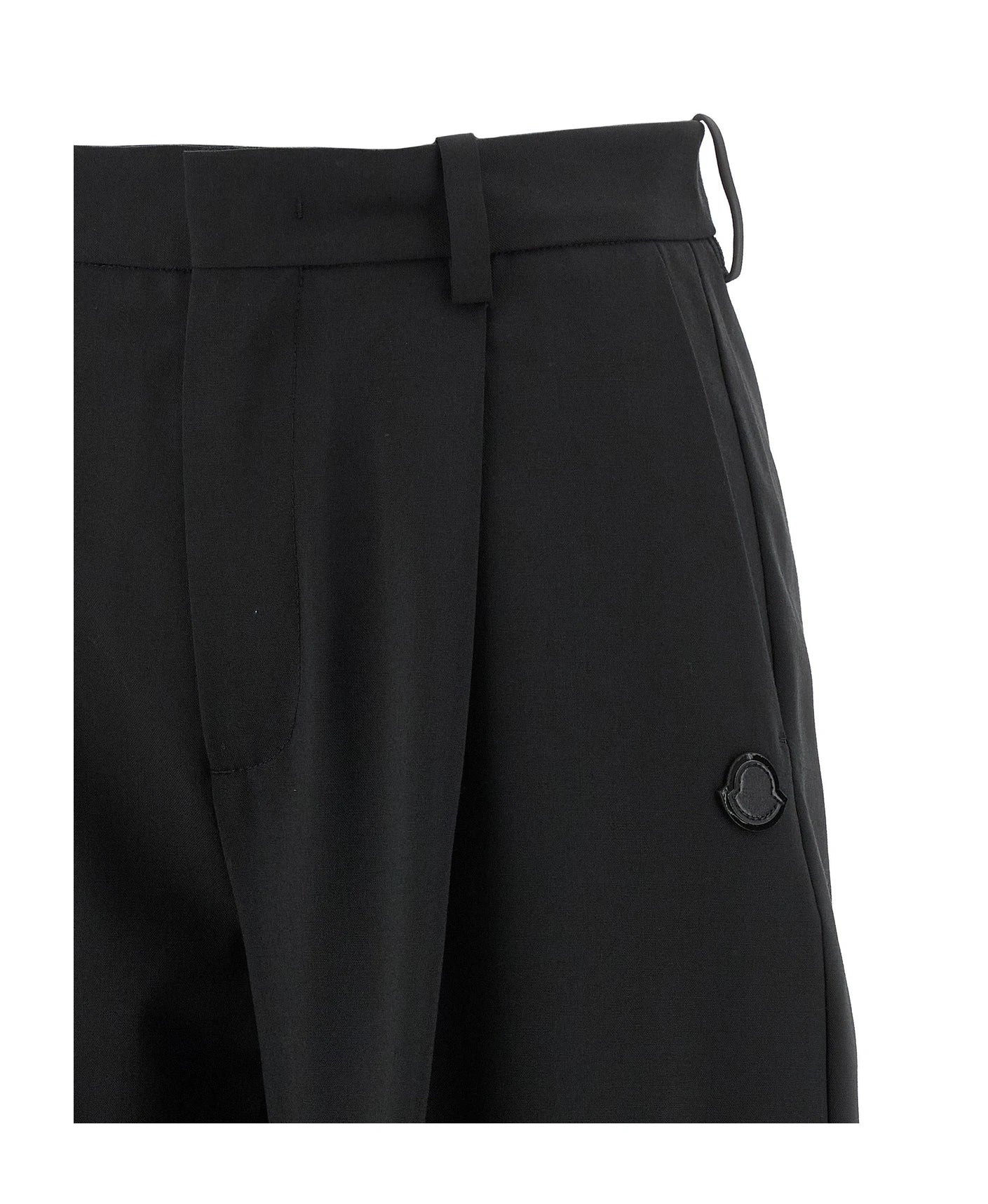 Moncler Trouser in black, Polyester — view 3