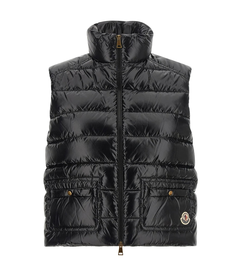 Moncler Vest in black, Polyamide