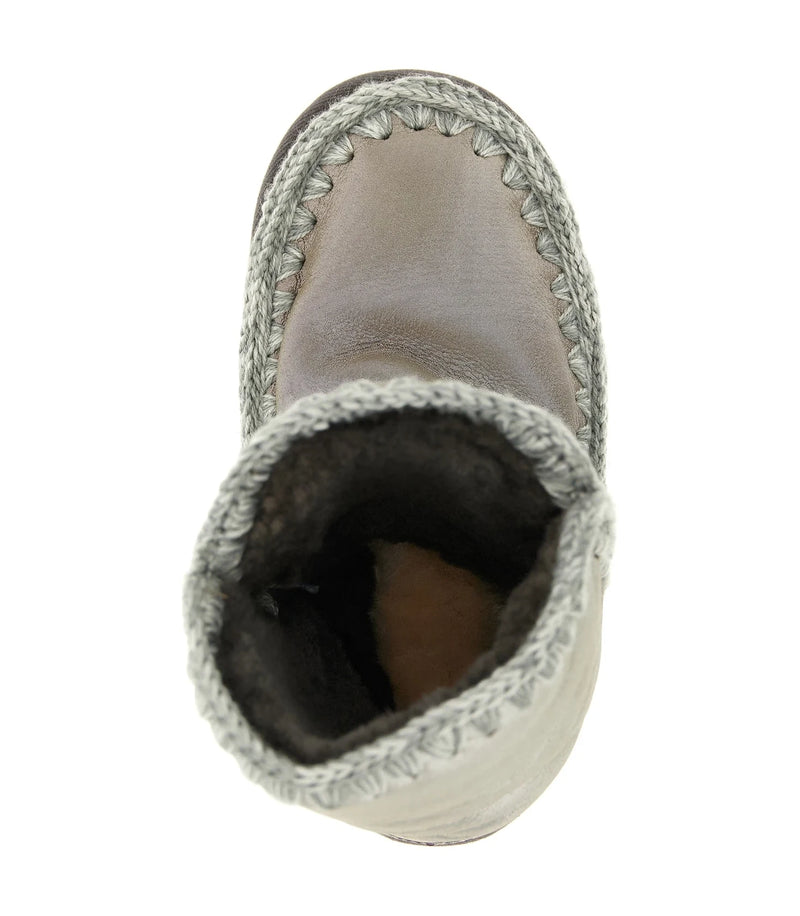 Mou Ankle Boots in silver, Sheepskin Leather — view 4
