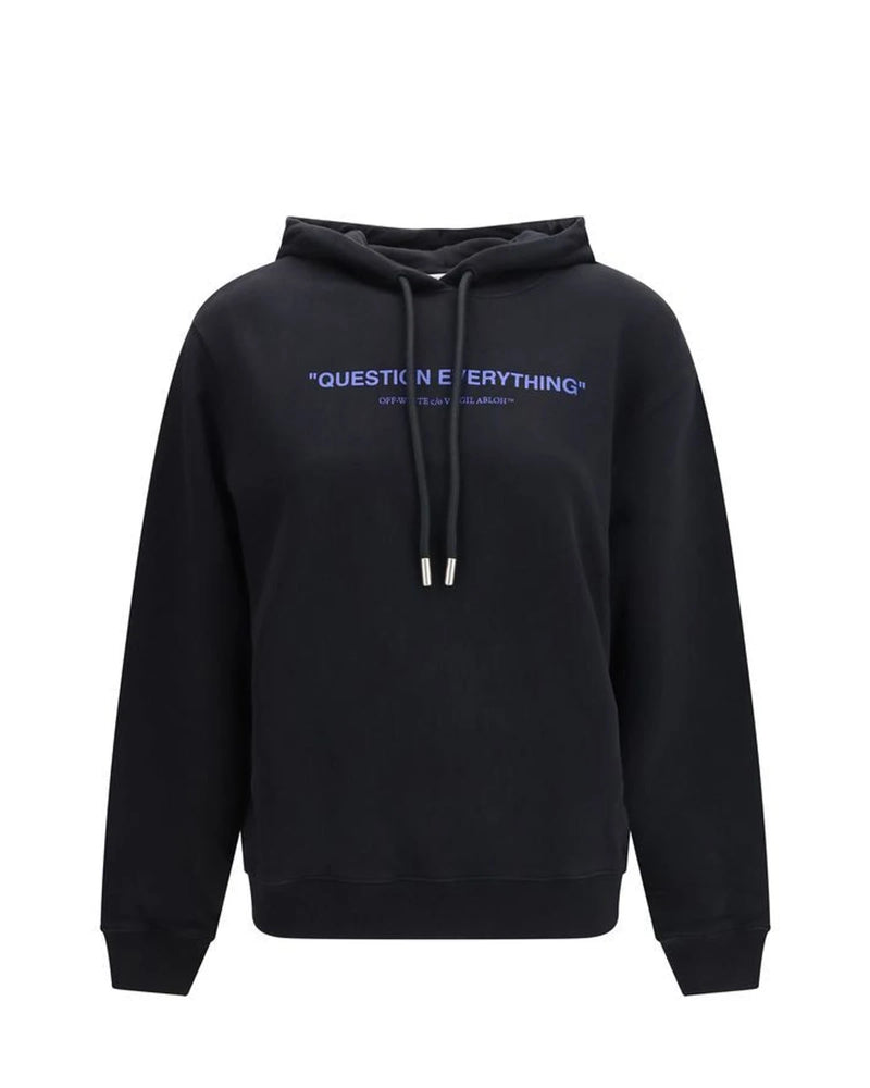 Off-White Hoodie in black, Cotton