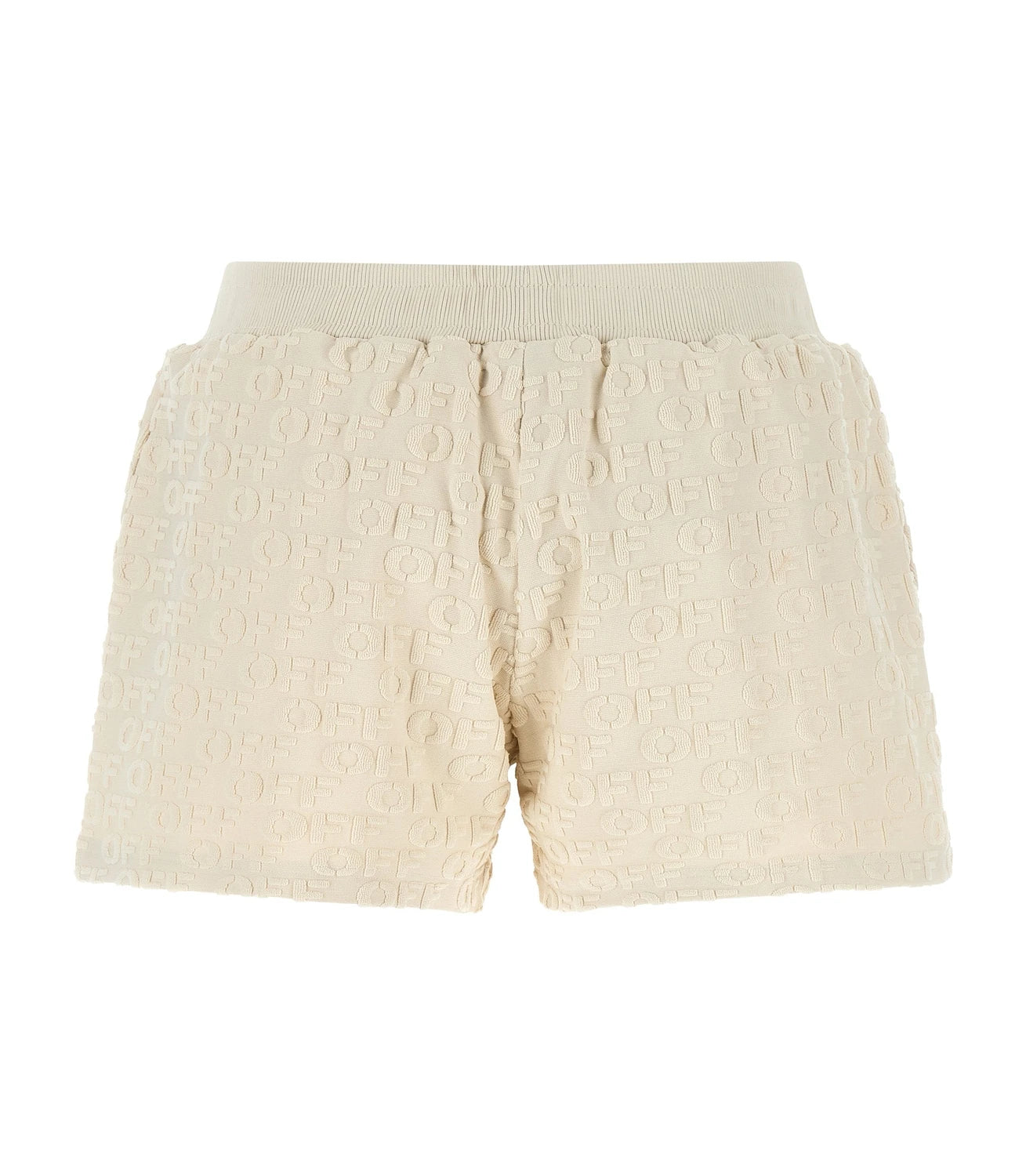 Off-White Short in beige, Cotton — view 2