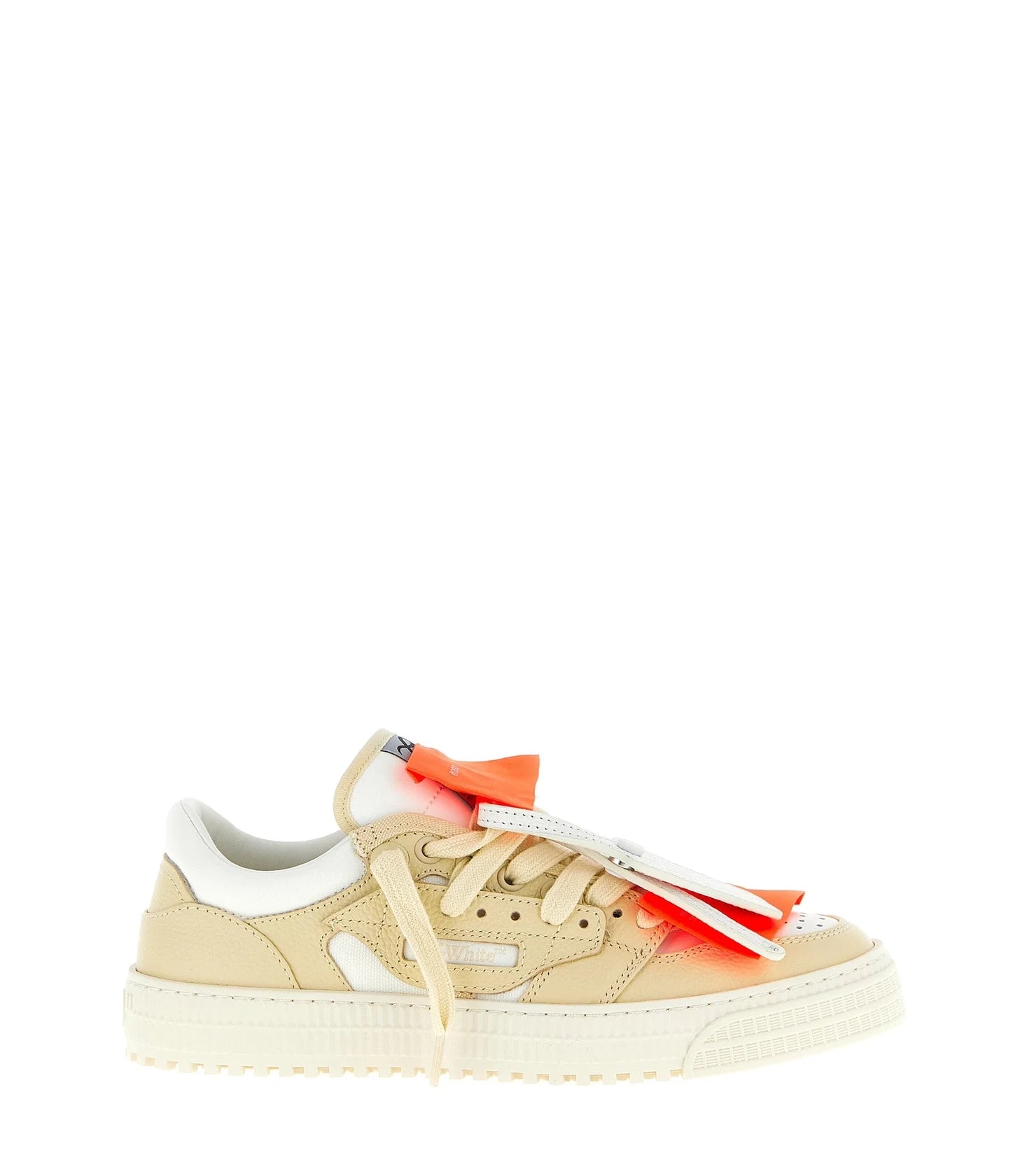 Off-White Beige Sneakers 