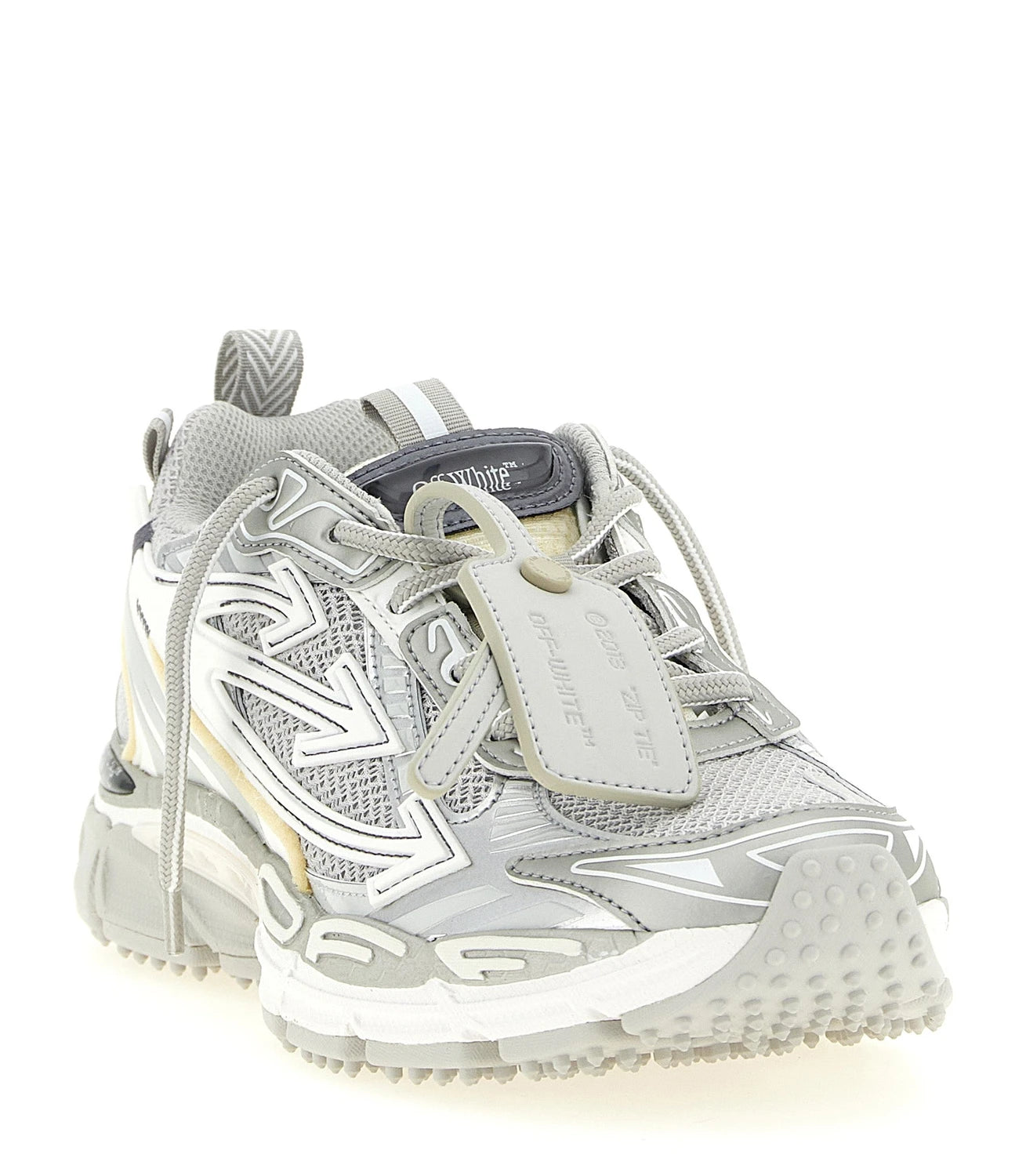 Off-White Sneakers in gray, Polyurethane — view 3