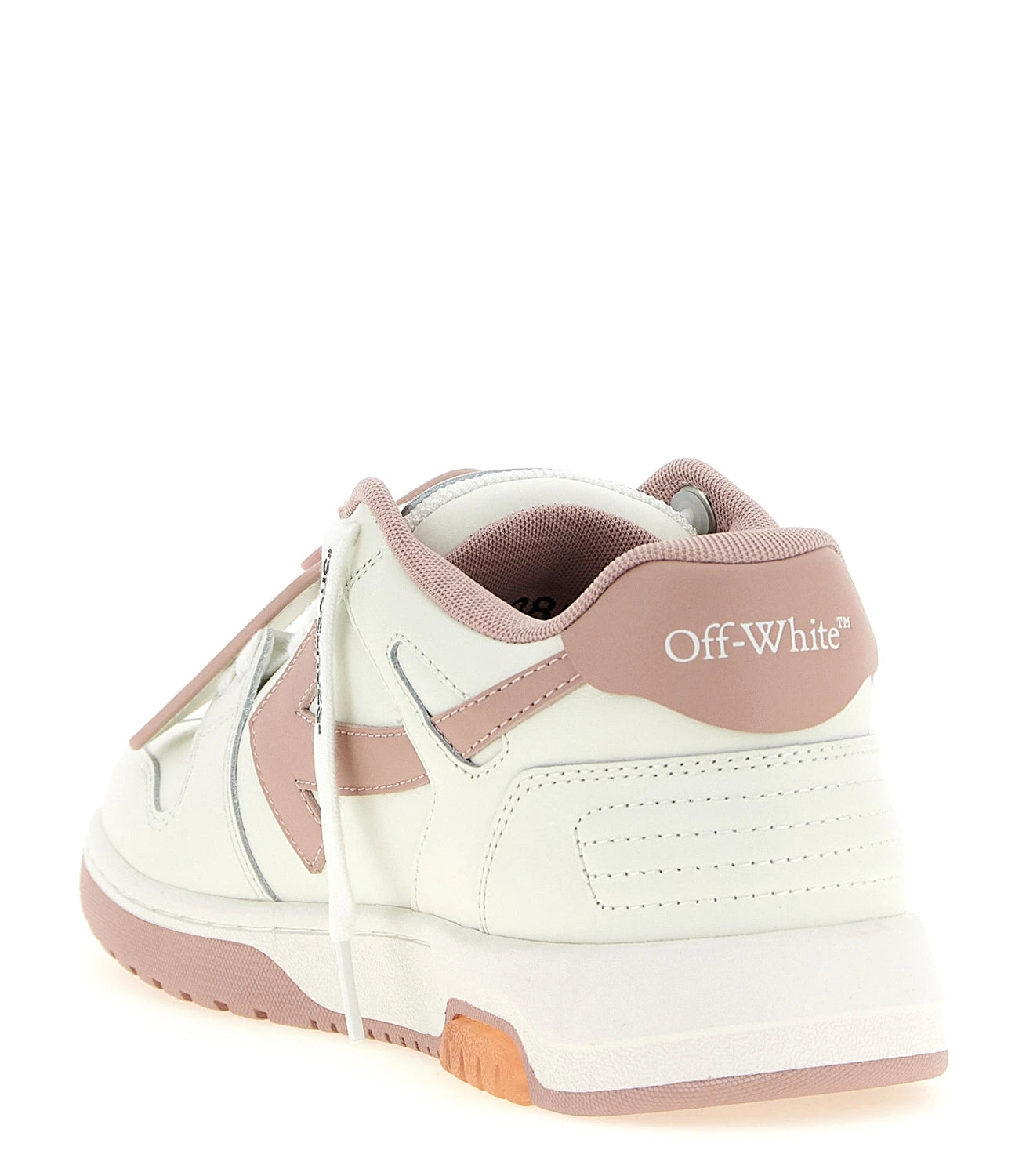 Off-White Sneakers in pink, Leather — view 4