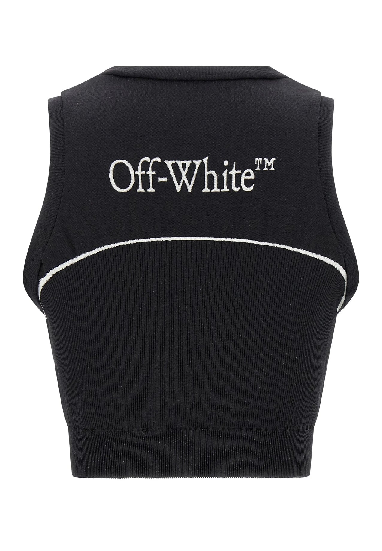 Off-White Sports Bra in black, Polyamide — view 2
