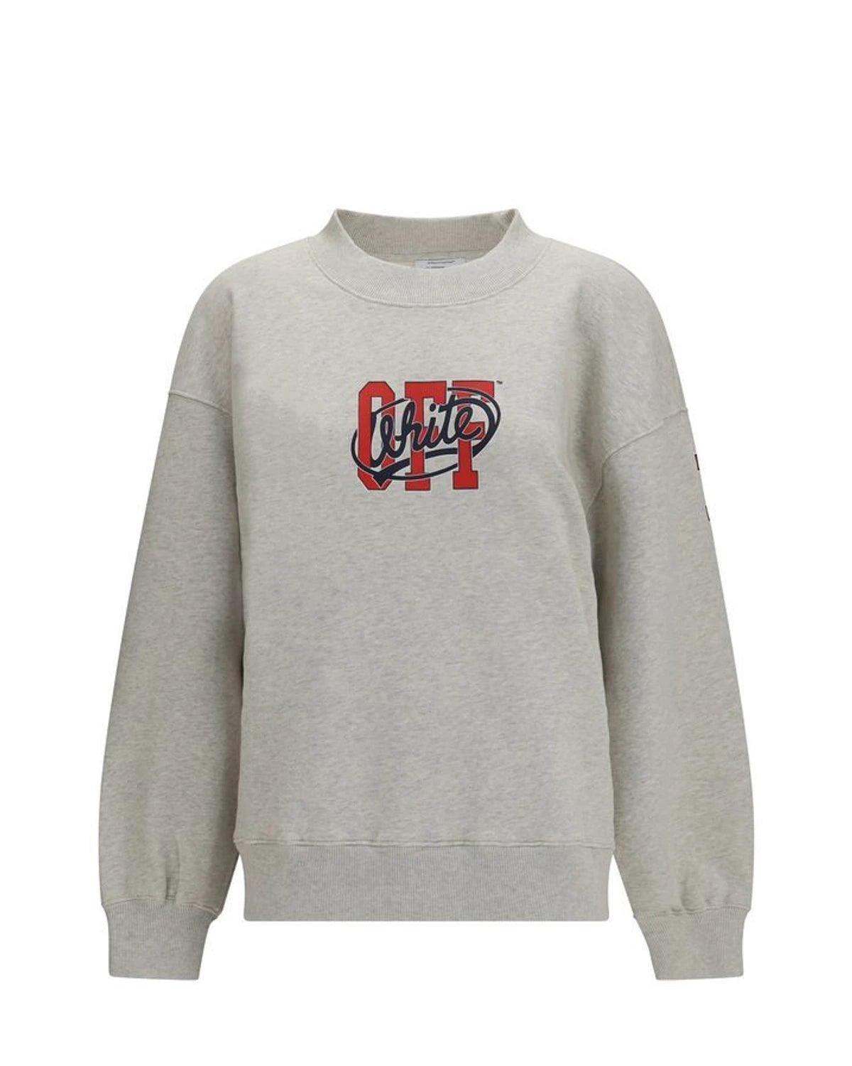 Off-White Sweatshirt in gray, Cotton