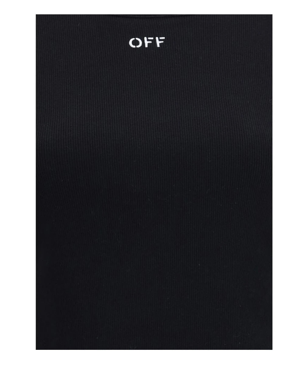 Off-White T-Shirt in black, Cotton — view 3