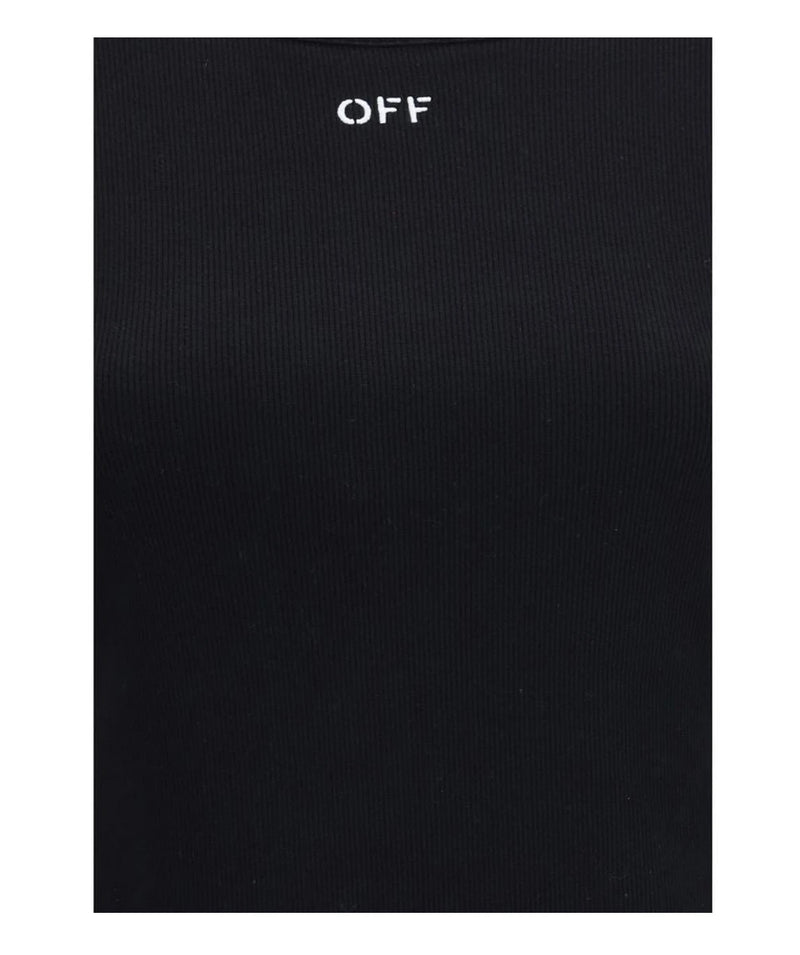 Off-White T-Shirt in black, Cotton — view 3