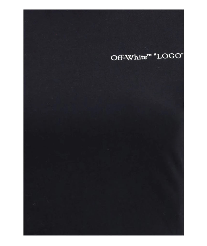 Off-White T-Shirt in black, Cotton — view 3