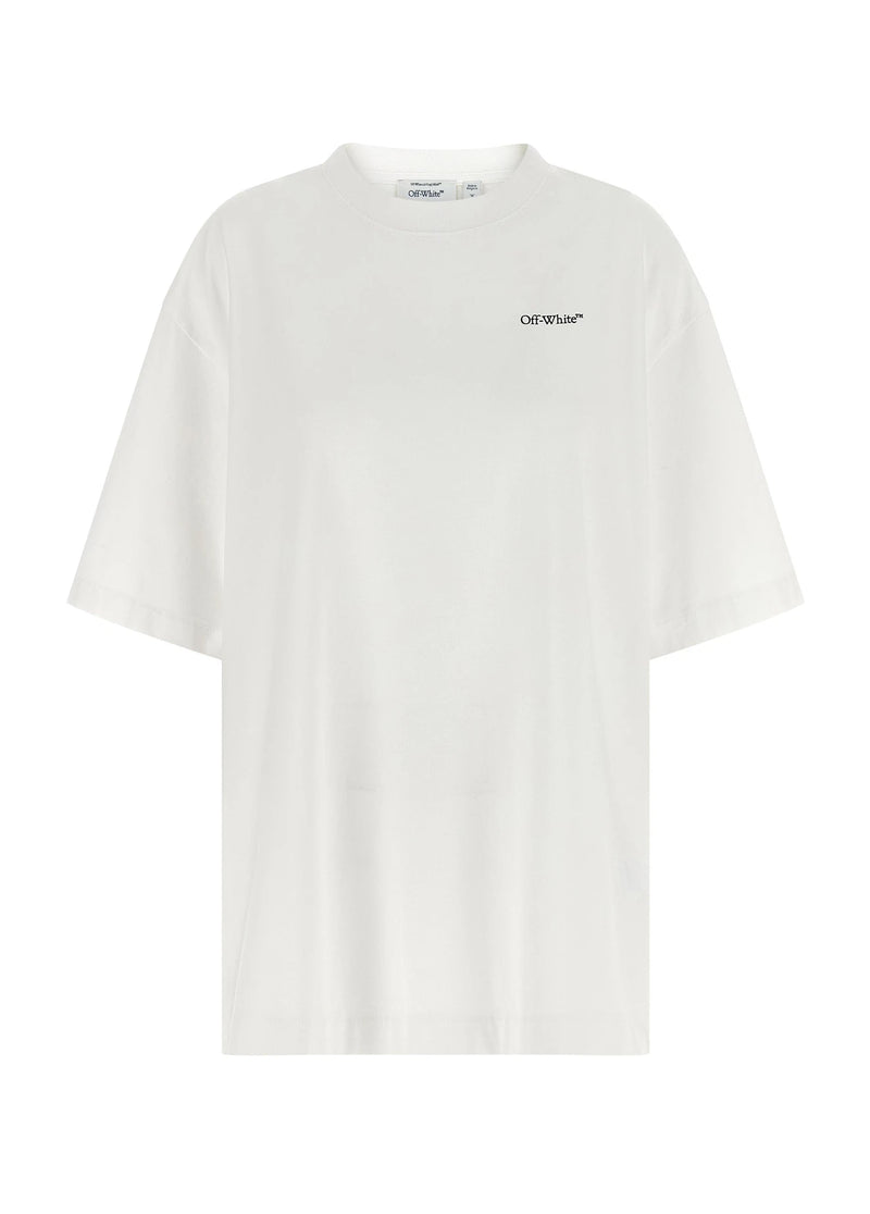 Off-White T-Shirt in white, Cotton