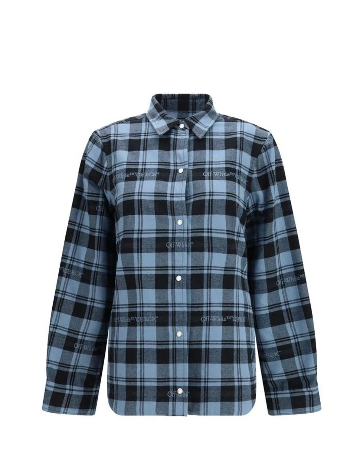 Off-White Trucker Jacket in blue, Cotton