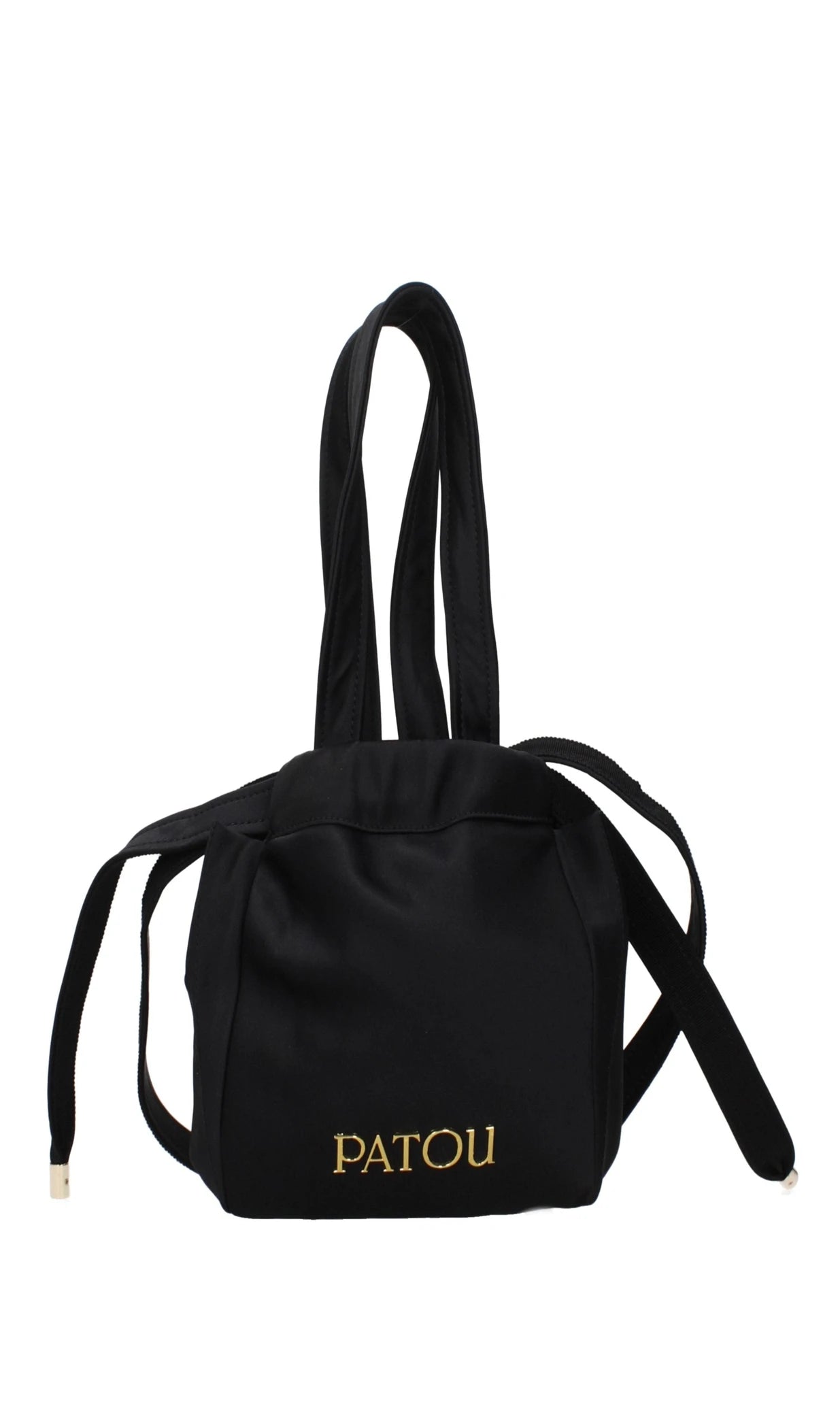 Patou Bucket Bag in black
