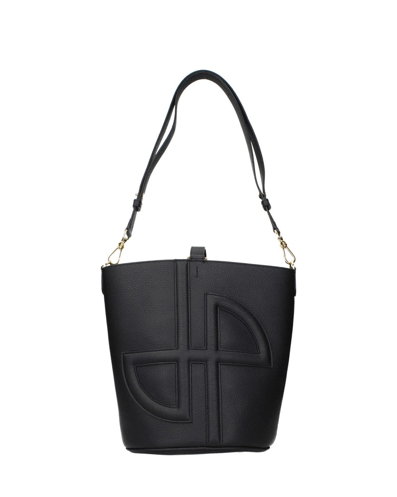 Patou Bucket Bag in black