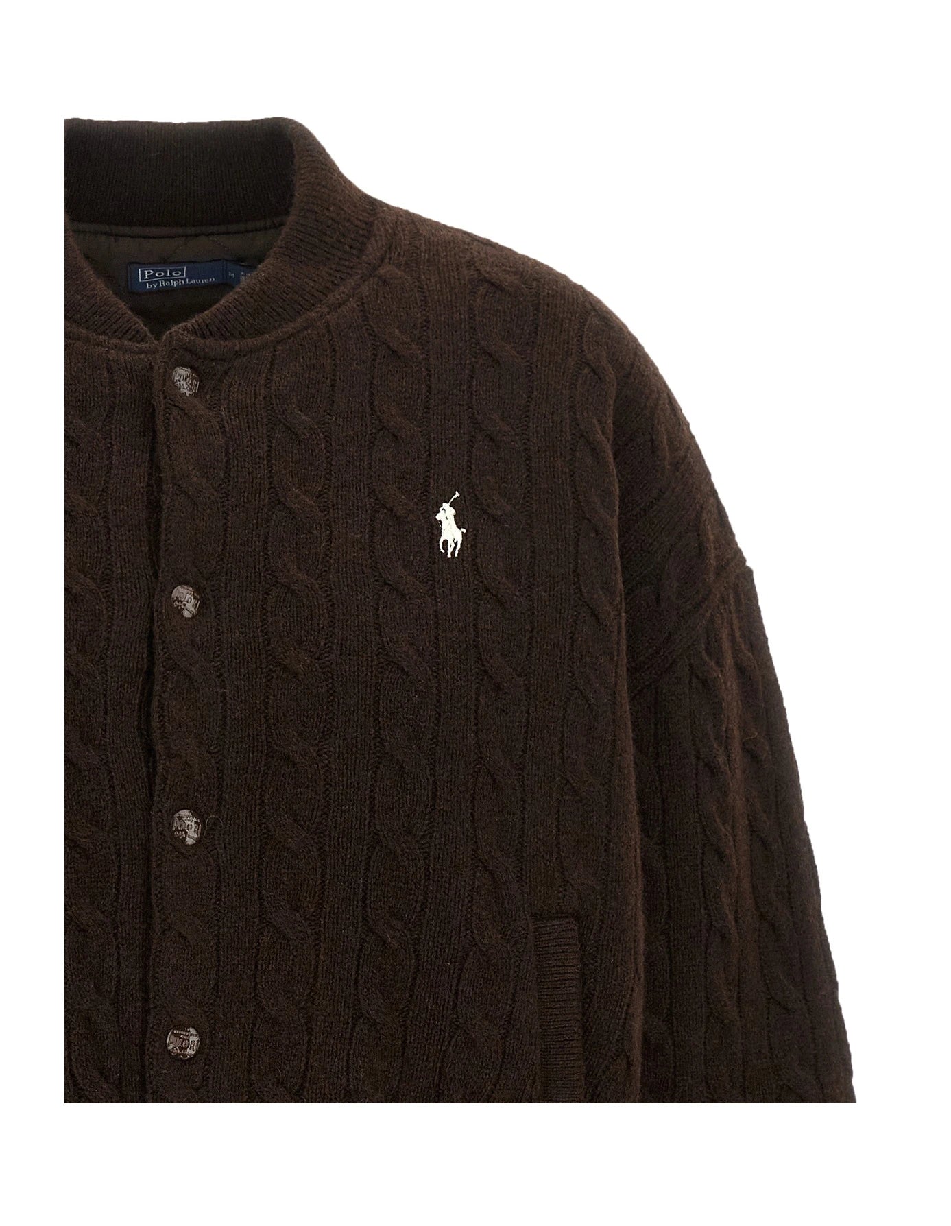 Polo Ralph Lauren Bomber Jacket in brown — view 3