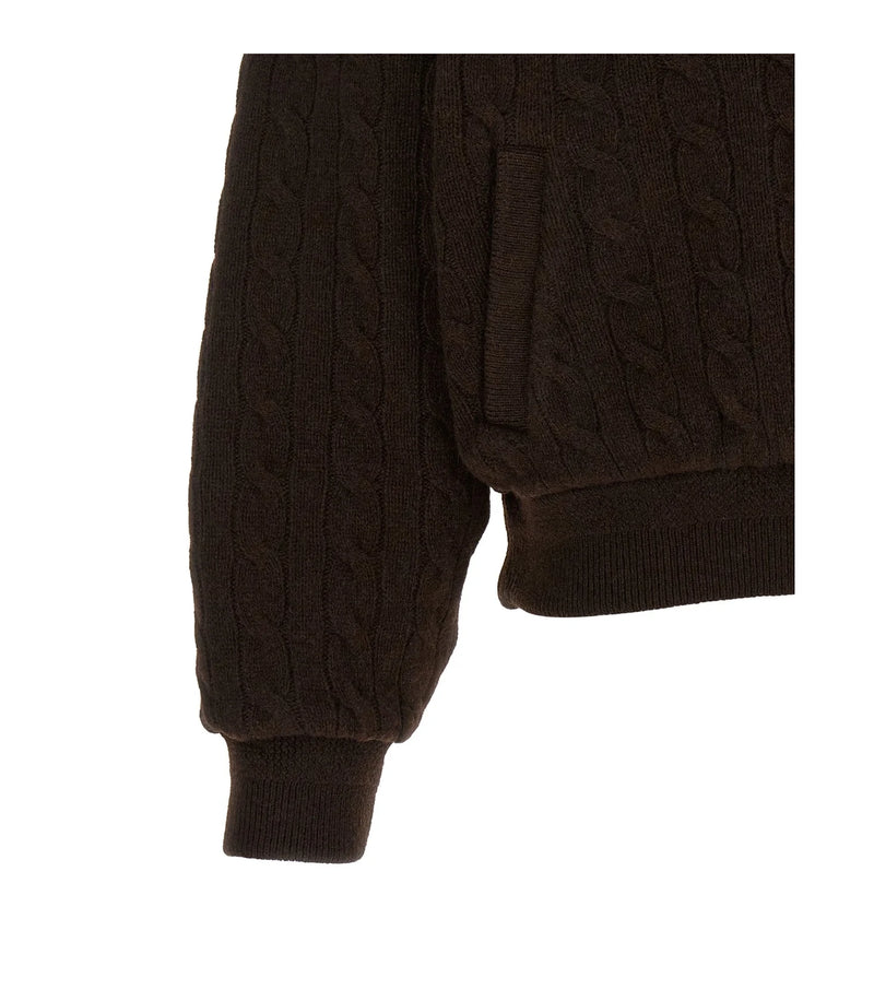 Polo Ralph Lauren Bomber Jacket in brown — view 4