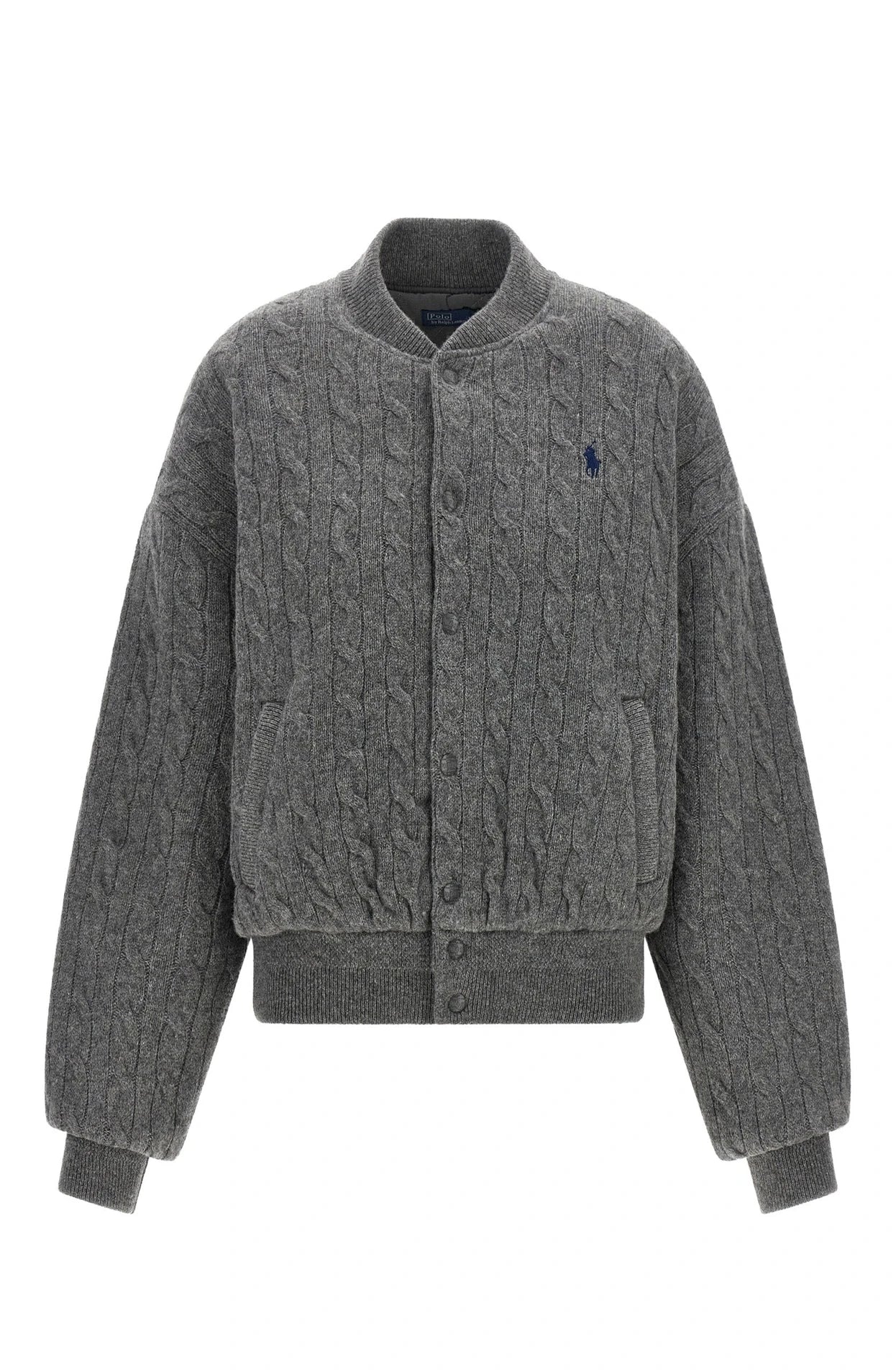Polo Ralph Lauren Bomber Jacket in gray, Wool